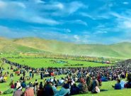 گزارش تصویری از میله نوروزی  در پسته‌لیق بادغیس
