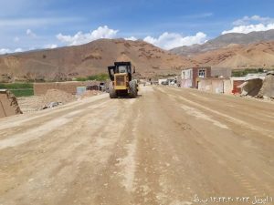 گزارش تصویری از روند کار شاهراه هرات – غور