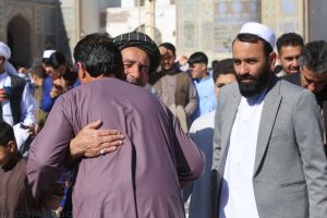 گزارش تصویری از برگزاری نماز عید سعید فطر در مسجد جامع هرات