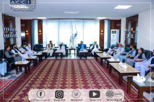 اتاق تجارت و مسئولان محلی هرات جلسه برگزار کردند