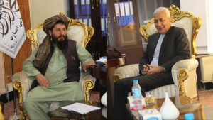 دیدار سرکنسول ایران در هرات با والی بادغیس؛ محور گفتگو افزایش روابط اقتصادی و انکشافی