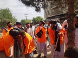 آغاز حشر عمومی برای پاکسازی زباله‌ها در ولسوالی انجیل هرات