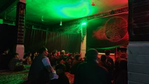 برگزاری مراسم شب ششم ماه محرم در تکیه‌خانه زینبیه هرات
