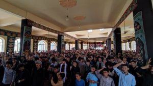 عزاداران حسینی در جبرئیل هرات هتک حرمت به قرآن کریم را محکوم کردند