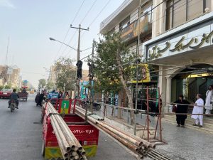 بر پایی خیمه‌های عزاداران حسینی در منطقه غوردرواز
