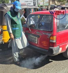 دست همکاری دو اداره هرات برای مهار آلودگی هوا