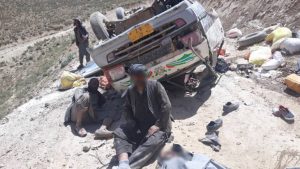 دو کشته و پنج زخمی در رویداد ترافیکی در غور