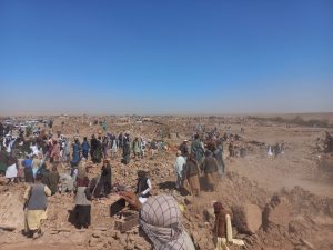رسم برادری؛ بیمارستان صحرایی ایران در هرات برای زلزله‌زدگان بر پا می‌شود