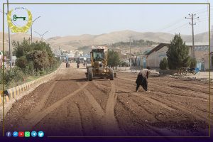 گزارش تصویری از جریان آسفالت سازی سرک‌ها در نواحی مختلف هرات