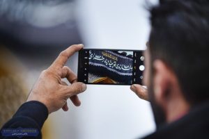 سیاه پوش شدن حرم رضوی در آستانه سالروز وفات حضرت معصومه(س)