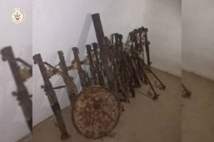 یک دیپوی بزرگ سلاح و مهمات در فراه کشف و ضبط شد