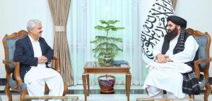 دیدار متقی با هیئت پاکستانی و تاکید بر تقویت مناسبات تجاری بین دو کشور