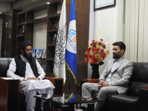 دیدار رایزن فرهنگی ایران با معین وزارت اقتصاد افغانستان