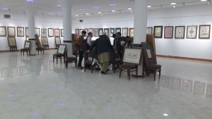 نمایشگاه چهار روزه آثار آیات قرآنی به مناسبت ماه مبارک رمضان در هرات برگزار شد