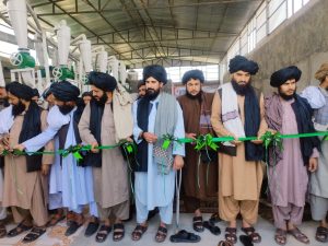 یک کارخانه تولید آرد به ارزش 200 هزار دالر در فراه افتتاح شد