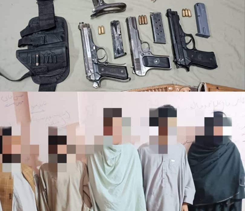 پنج اختطافچی حین ربودن یک صراف در هرات بازداشت شدند