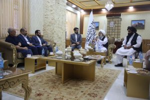 هیئت ایرانی برای تسریع کار خط آهن هرات – خواف با والی هرات دیدار کرد