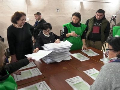 پیروزی حزب حاکم در انتخابات گرجستان و مخالفت احزاب همسو با غرب