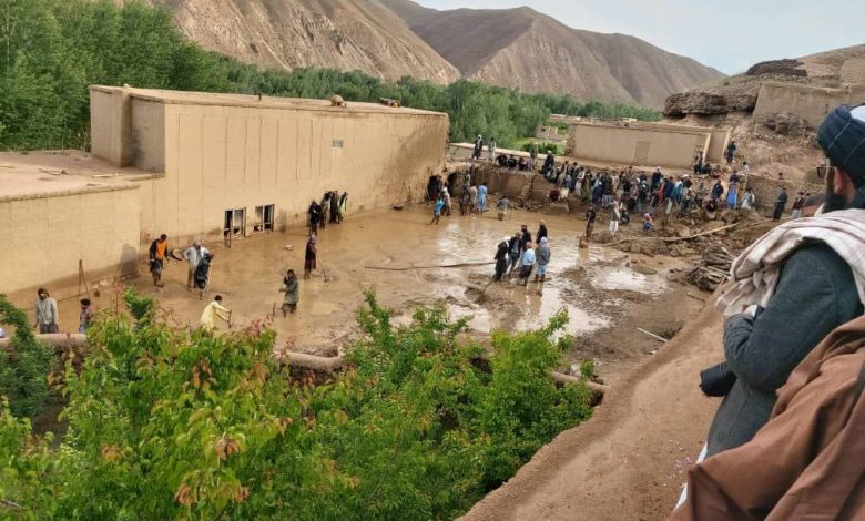 سازمان ملل وعده ساخت ۱۰۰ خانه برای سیلزدگان غور را داد
