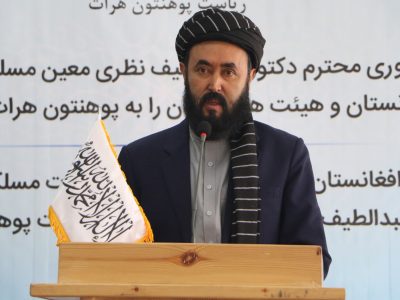 نظری: افغانستان در آستانه یک جهش بزرگ تاریخی قرار دارد