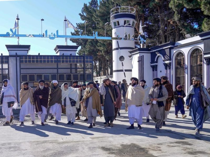 امارت اسلامی خیابان نماد اشغال آمریکایی‌ها را بازگشایی کرد