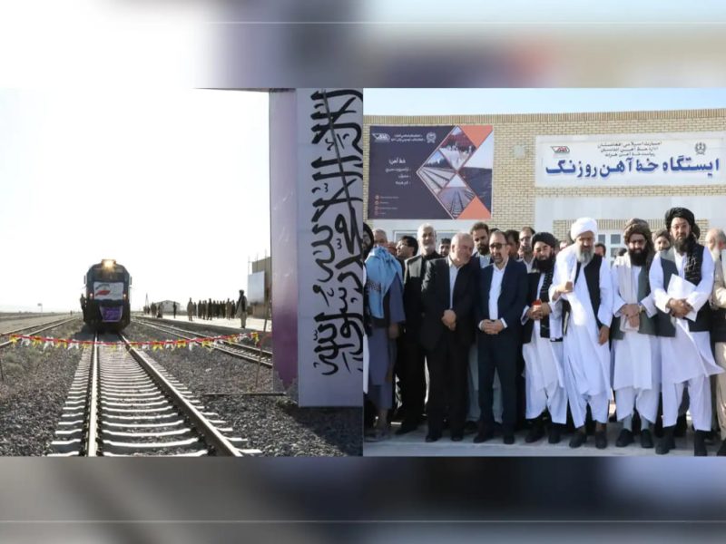 زیرساختهای مسافربری روزنک در مسیر ریلی هرات – خواف به زودی افتتاح میشود