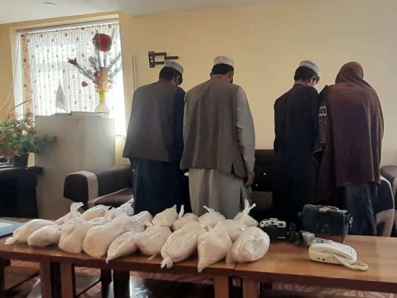کشف ۲۸ کیلوگرم مواد مخدر و بازداشت چهار تن در هرات