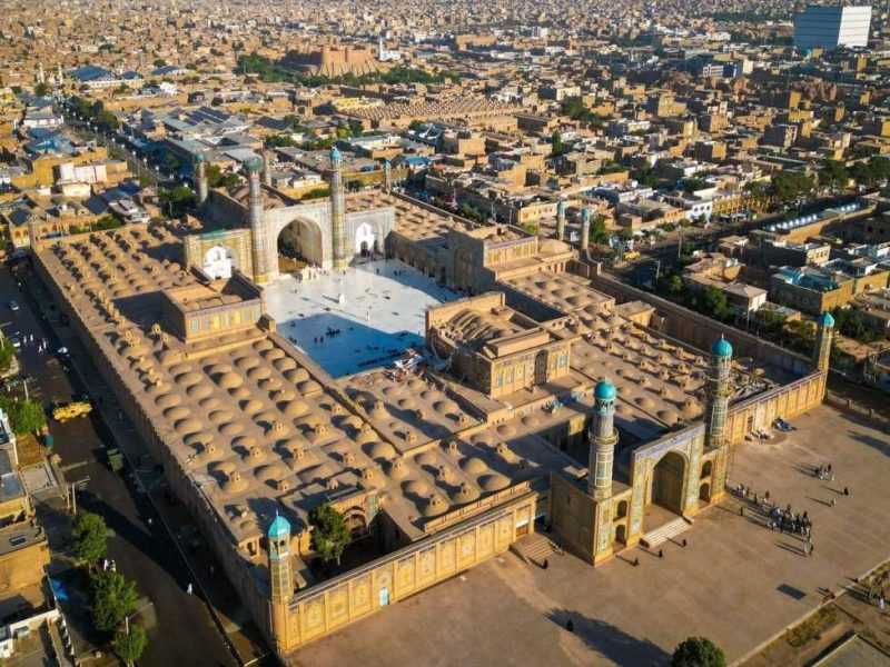 برای بازسازی مسجد جامع هرات 200 هزار دالر به مصرف رسیده است