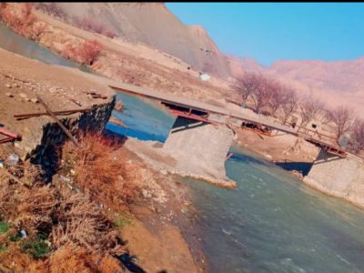 باشنده‌گان جوند پل جدیدی را با هزینه ۱.۵ میلیون افغانی ساختند