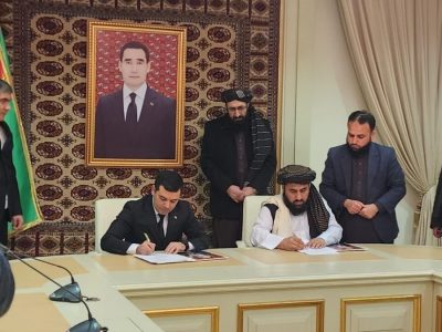 توافق‌نامه هفت میلیون دالری میان افغانستان و ترکمنستان به امضا رسید
