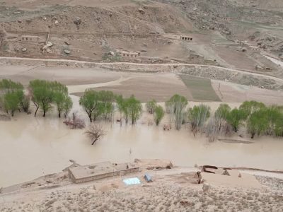 سیلاب‌های ویرانگر در غور؛ زمین‌های زراعتی و خانه‌های مسکونی زیر آب رفتند