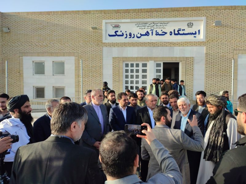 سفر هیئت بلندپایه ایران به هرات؛ هدف رفع نواقص راهآهن هرات – خواف و افزایش ترانزیت میان دو کشور