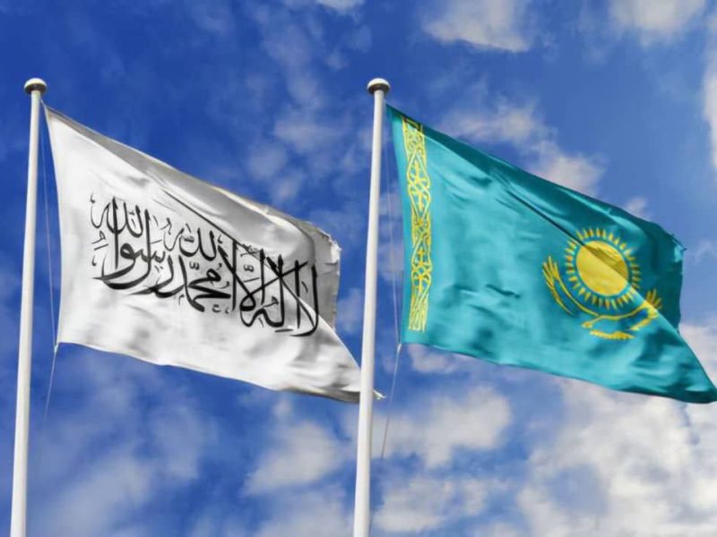 تقویت روابط اقتصادی با قزاقستان؛ هئیت خط آهن قزاقستان با والی هرات دیدار کرد