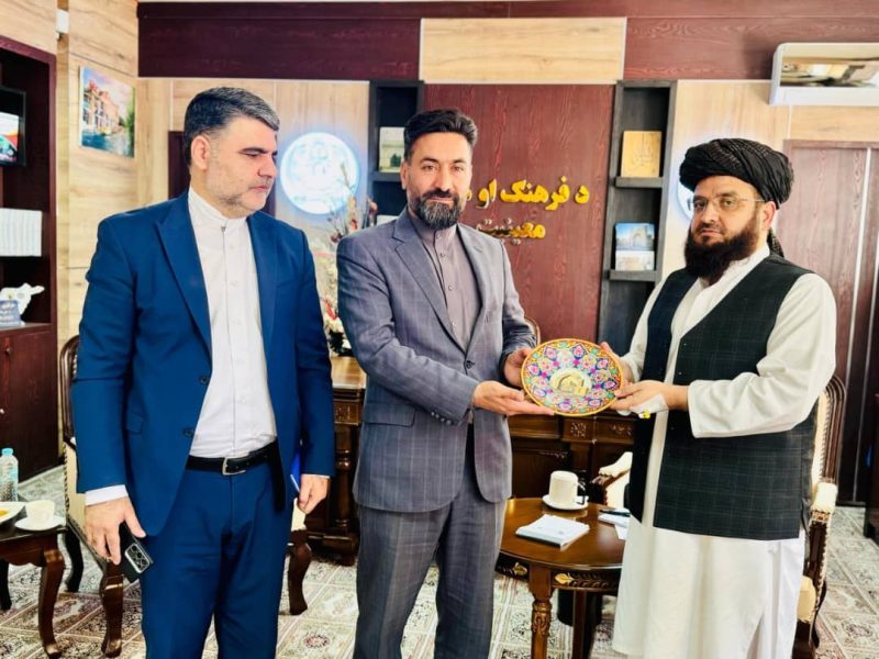 عزم افغانستان و ایران برای گسترش مناسبات فرهنگی و هنری
