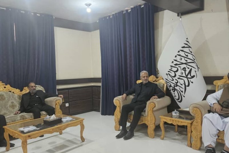 دیدار سفیر ایران از مرز اسلام قلعه و ملاقات با مقامات هرات