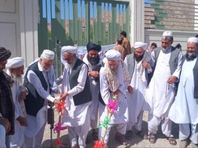کار سرکی به هزینه 5 میلیون افغانی در یکی از روستاهای فراه آغاز شد