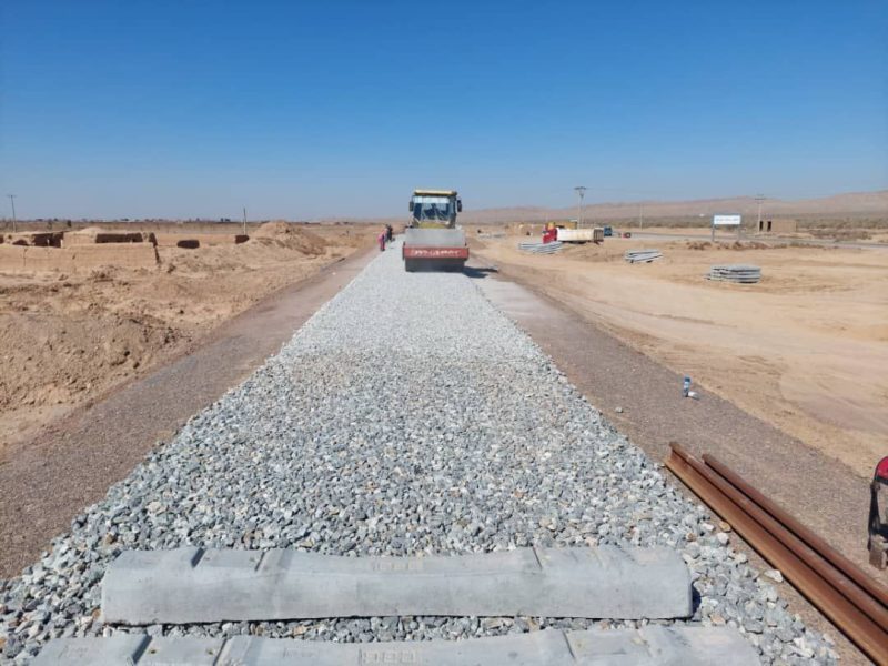 پیشرفت ۸۷ درصدی فاز نخست بخش چهارم خط آهن هرات – خواف