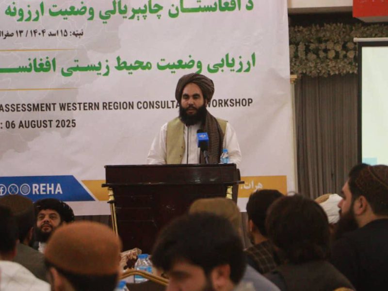 نشست مشورتی پیرامون وضعیت محیط زیست در هرات؛ مبارزه با تغییرات نیازمند کمک جهانی است