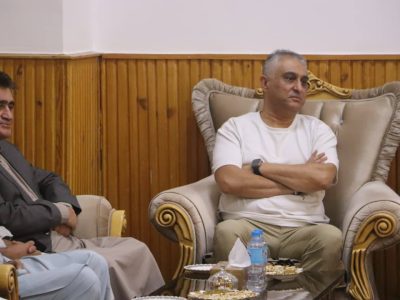 نمایندگان شرکت عزیزی برای سروی روند سرمایه‌گذاری روی تولید برق وارد هرات شدند
