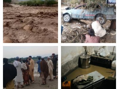 سیلاب‌ مرگبار در ننگرهار؛ پنج کشته، دو زخمی و خسارات گسترده به خانه‌ها و زمین‌های زراعتی