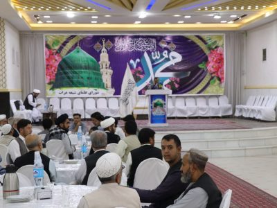 همایش بزرگ وحدت به ابتکار شورای علمای شیعه هرات: نفاقافکنان جای در میان امت اسلامی ندارند