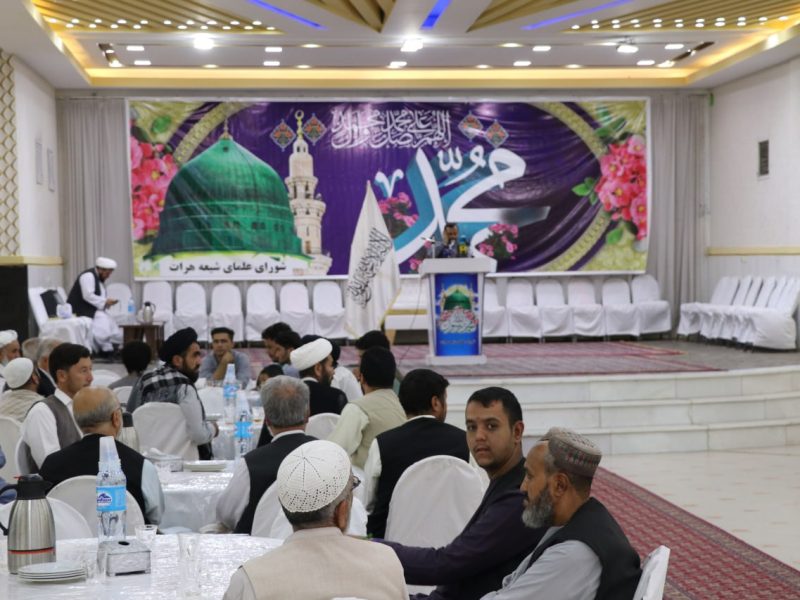 همایش بزرگ وحدت به ابتکار شورای علمای شیعه هرات: نفاقافکنان جای در میان امت اسلامی ندارند