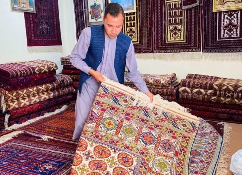جهش صادرات قالین دستباف هرات؛ هنر افغانستان دوباره جهانی شد