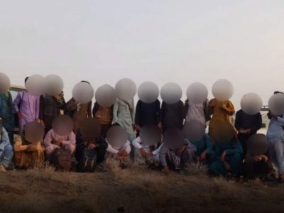 بازداشت ۳۱۵ تن در هرات به اتهام عبور غیرقانونی از مرز ایران