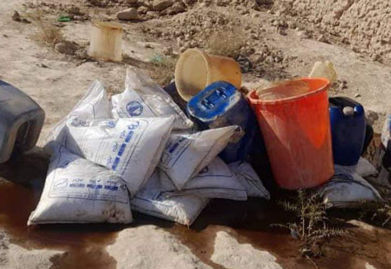 مرکز بزرگ مواد مخدر در بکواه فراه منهدم شد