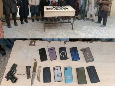 بازداشت باند سارقان مسلح در هرات؛ کشف سلاح و اموال مسروقه