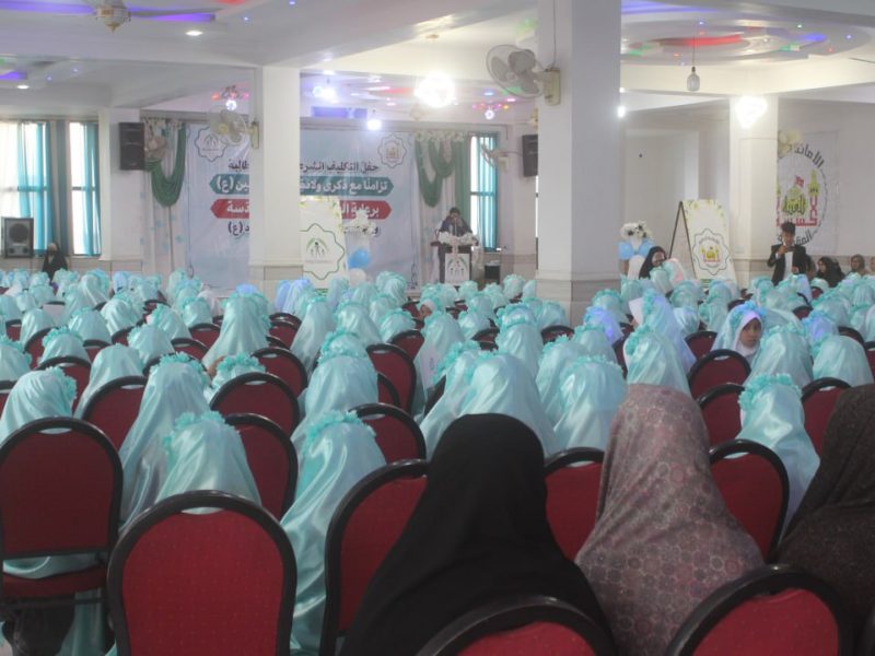 جشن تکلیف ۴۰۰ دختر نوجوان همزمان با ولادت امام علی (ع) در جبرئیل هرات برگزار شد