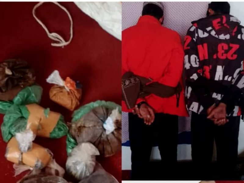 دو قاچاقچی مواد مخدر در غور بازداشت شدند