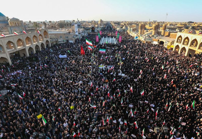 آغاز راهپیمایی میلیونی در ایران علیه آشوبگران و دخالتهای خارجی