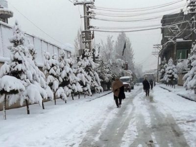 آغاز موج تازه جوی؛ بارش برف و باران و افت دما در بیش از ۲۰ ولایت افغانستان